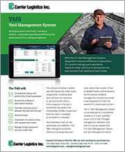 CLI Yard Management System Product Sheet